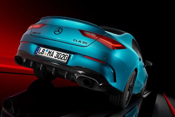 AMG CLA Coupé - achterzijde