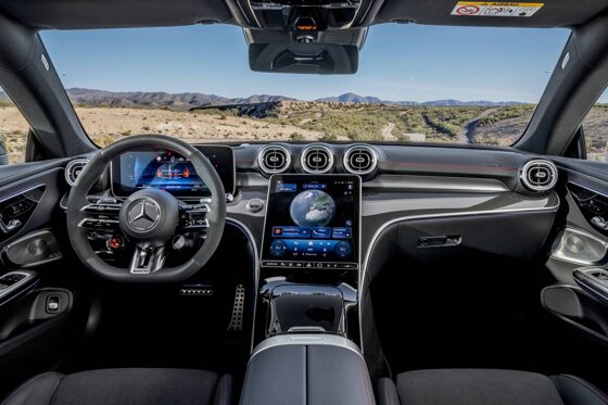 AMG CLE Coupé - geavanceerde technologie