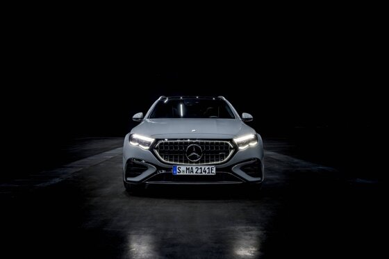 AMG E-Klasse Estate - indrukwekkend frontdesign