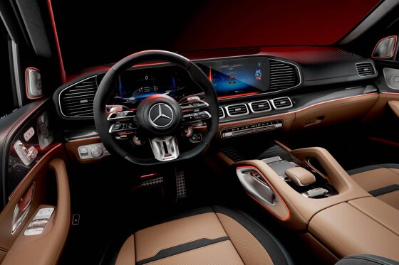 AMG GLS - cockpit