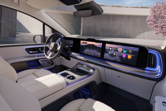 MBUX in de Mercedes VLE