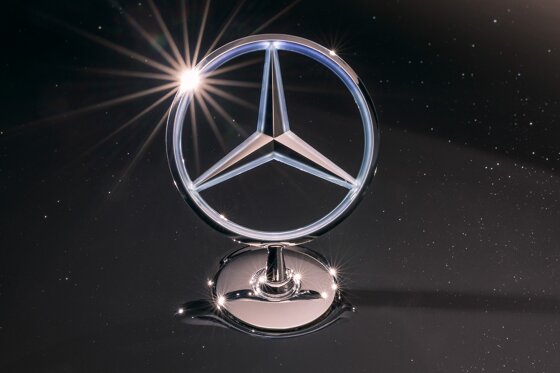 Mercedes-Benz S-Klasse Mercedes-Benz Ster verlicht