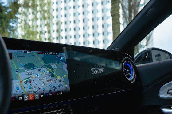 CLA hybride interieur