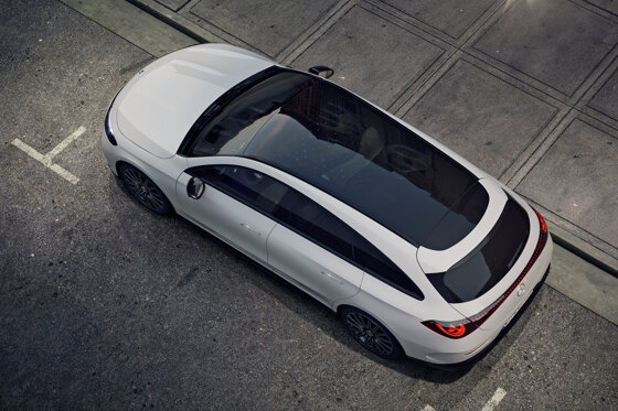 Mercedes-Benz CLA Panorama dak