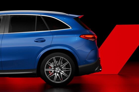AMG GLC - achterzijde