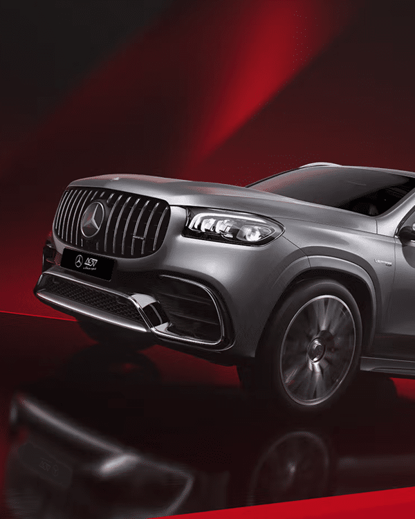 Mercedes-AMG GLS mobiele weergave