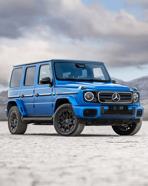 Mercedes-Benz G-Klasse Elektrisch mobiele weergave