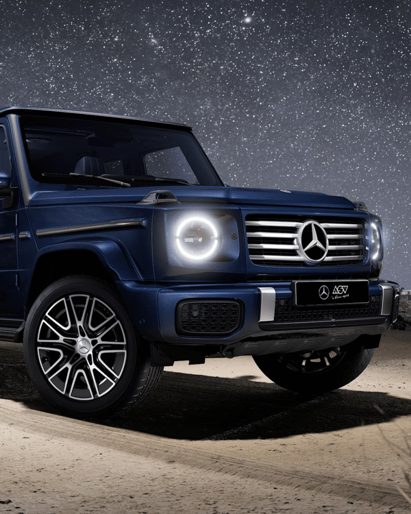 Mercedes-Benz G-Klasse mobiele weergave