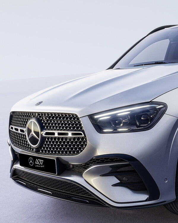 Mercedes-Benz GLE SUV mobiele weergave