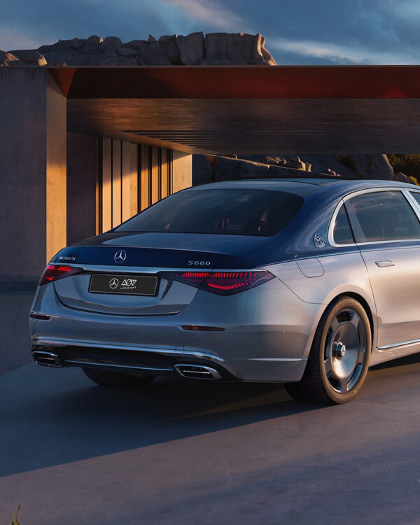 Mercedes-Maybach S-Klasse mobiele weergave