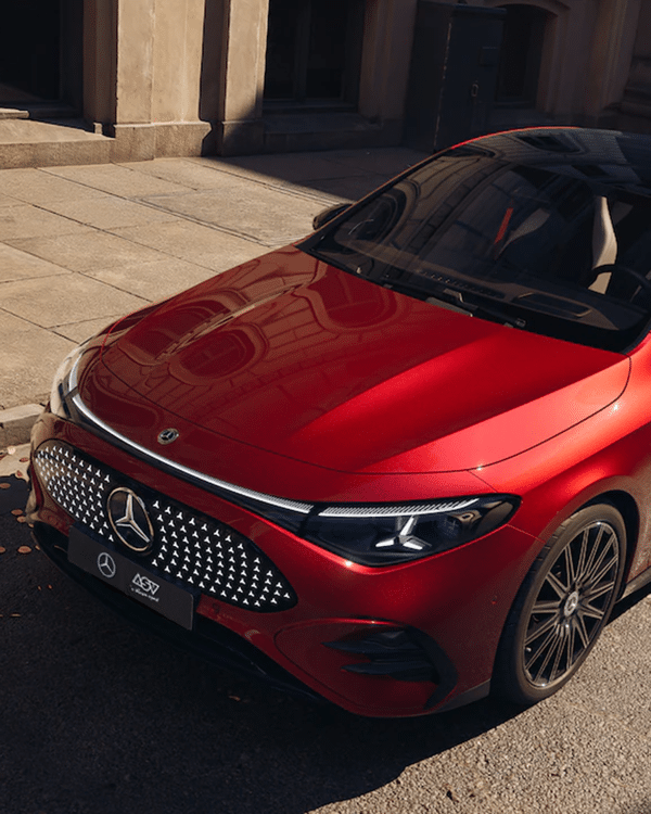 Mercedes-Benz CLA mobiele weergave