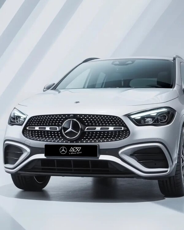 Mercedes-Benz GLA mobiele weergave