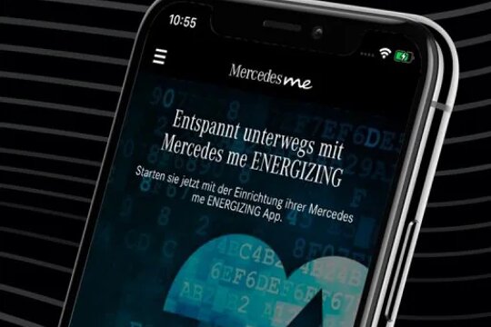 Mercedes me ENERGIZING-app