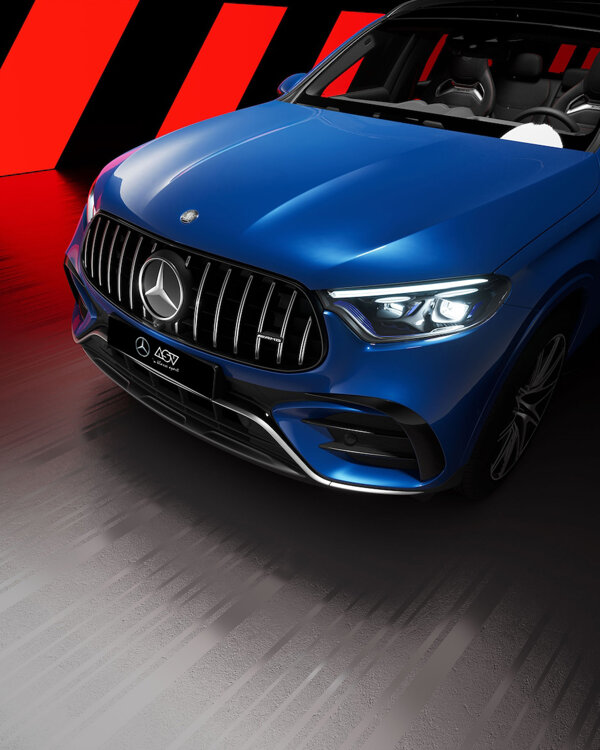 Mercedes-AMG GLC in beeld 2 mobiele weergave