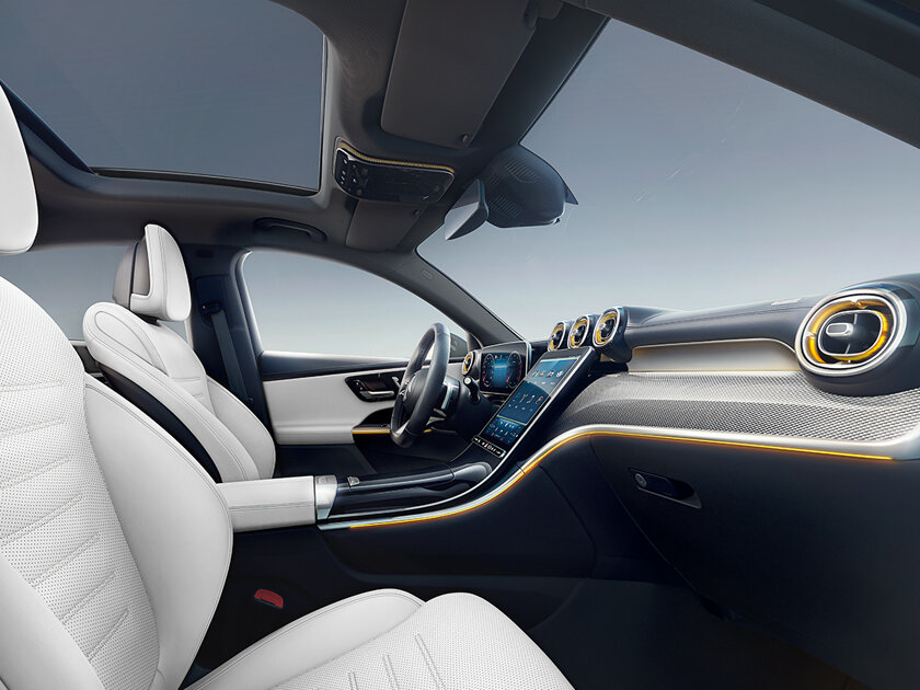 Mercedes-Benz GLC Coupé in beeld 6