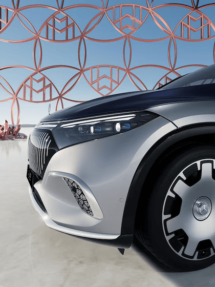 Mercedes-Maybach EQS SUV in beeld 3
