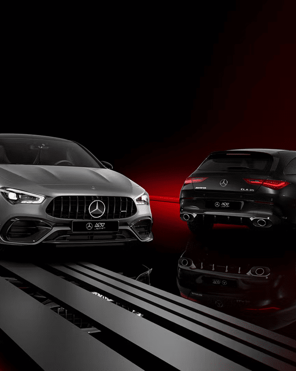 Mercedes-AMG CLA Shooting Brake mobiele weergave