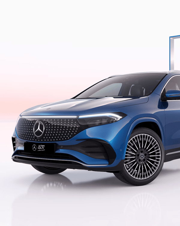 Mercedes-Benz EQA mobiele weergave