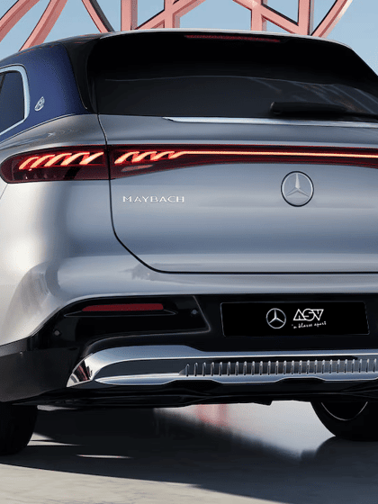 Mercedes-Maybach EQS SUV in beeld 4