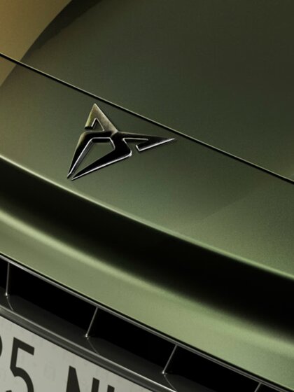 Zwart CUPRA Logo