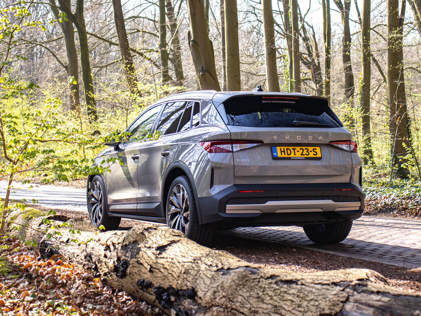 Detail van Škoda Elroq design en afwerking elektrische SUV