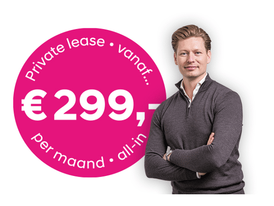 Bart Poelman met Private Lease button
