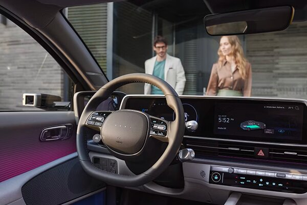 Geïntegreerde beeldschermen Hyundai IONIQ 6 2024 Geïntegreerde beeldschermen Hyundai IONIQ 6 2024