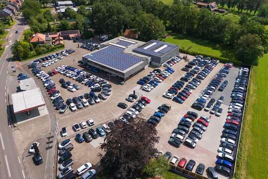 Autogroep Twente Almelo bovenaanzicht