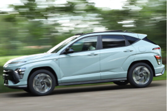 Rijdende Hyundai KONA