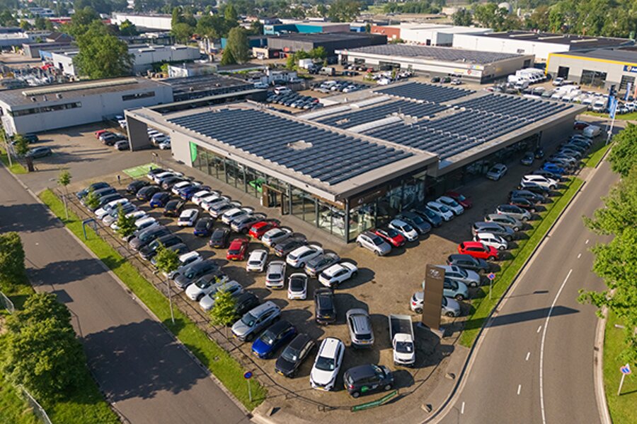 Bovenaanzicht Autogroep Twente Vestiging Hengelo