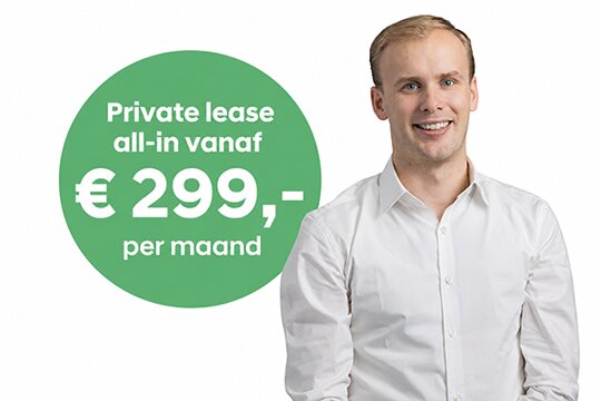 Lars Wijnen Private lease all-in vanaf 299 per maand