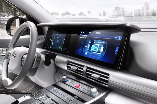 12,3-inch touchscreen Hyundai NEXO 2024