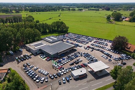 Bovenaanzicht Autogroep Twente Vestiging Almelo Bovenaanzicht Autogroep Twente Vestiging Almelo