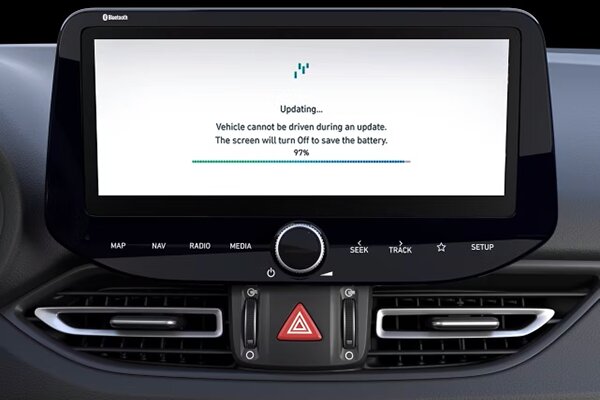 ‘Over-The-Air’ (OTA) software-updates Hyundai i30 2024