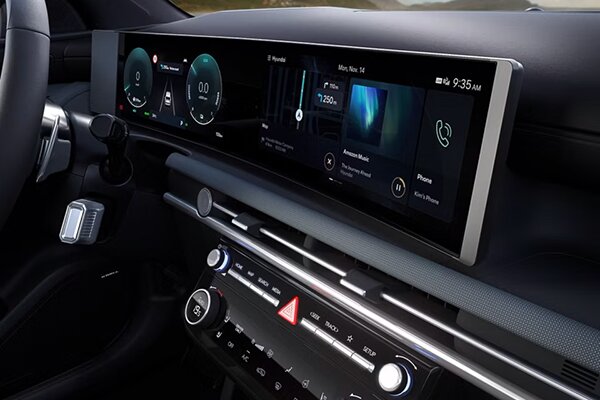 12,3-inch touchscreen TUCSON 2024