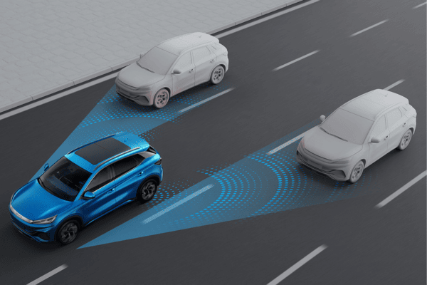 Blind Spot Detection (BSD) BYD ATTO 3