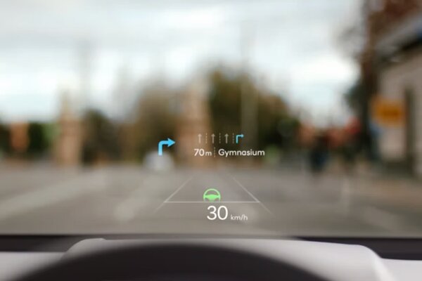 Head up display KONA EV