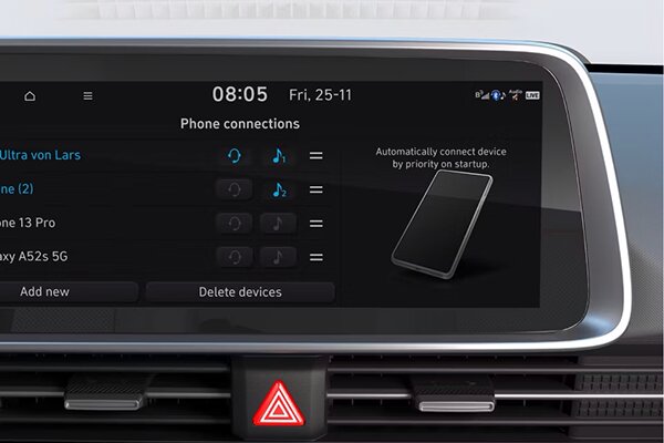 Bluetooth multiverbinding Hyundai IONIQ 6 2024 Bluetooth multiverbinding Hyundai IONIQ 6 2024