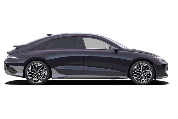 Zijkant Hyundai IONIQ 6 2024 Zijkant Hyundai IONIQ 6 2024