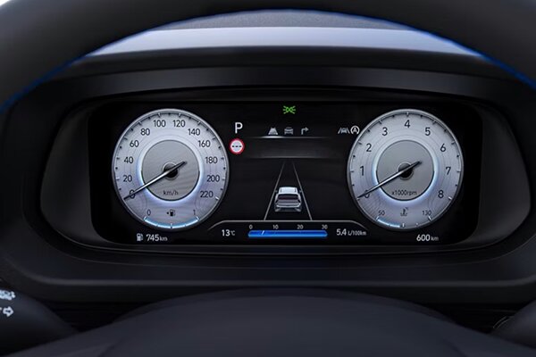 10,25-inch digitaal instrumentenpaneel Hyundai BAYON 2024