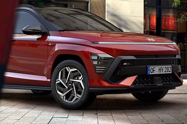 18-inch ‘N Line’ lichtmetalen velgen Hyundai KONA Hybrid N-Line 2024