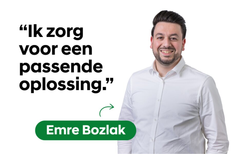 Emre Bozlak Ik zorg voor een passende oplossing -AGT zakelijk