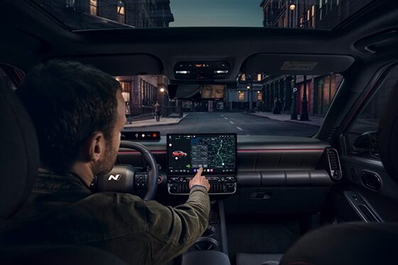 Interieur en beelscherm Hyundai IONIQ 3