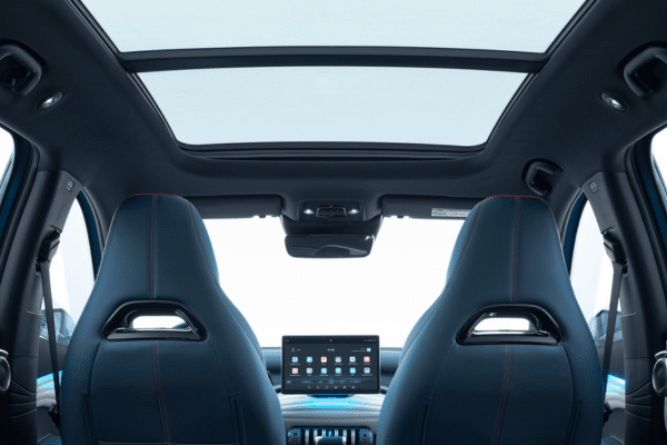 Panoramadak achterbank zicht BYD ATTO 3