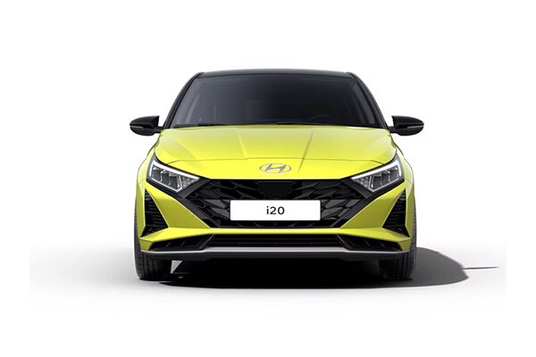 Voorkant Hyundai i20 2024