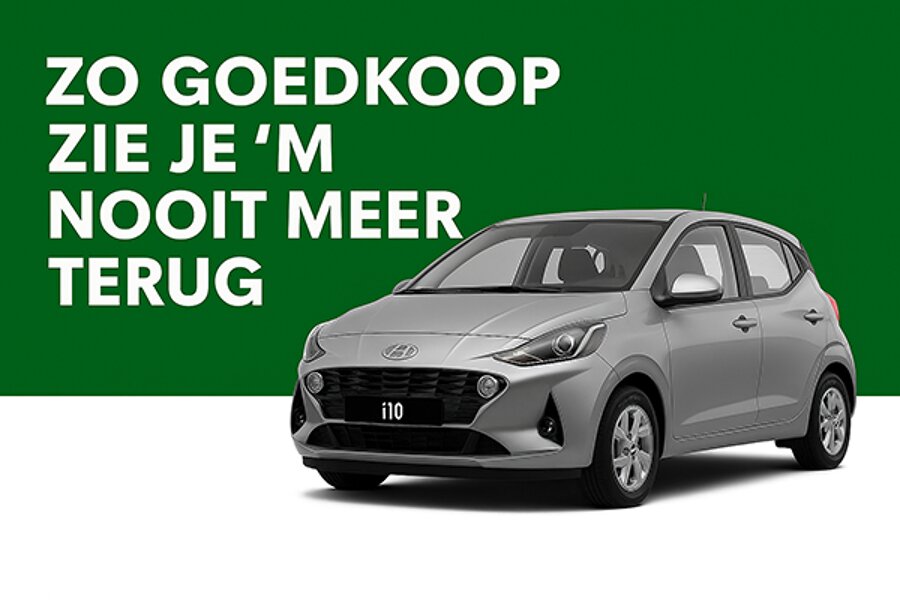 Zo goedkoop zie je 'm nooit meer terug