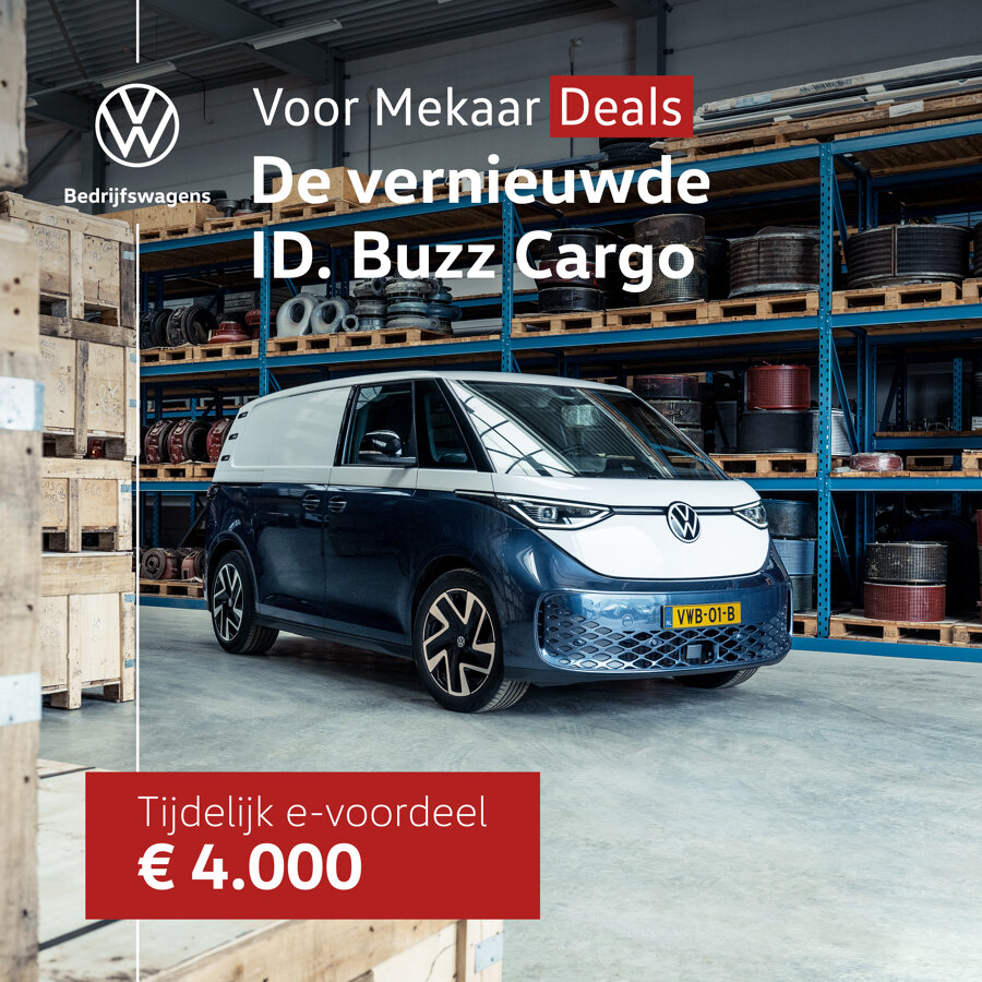 NIEUW BWG1421 Voor Mekaar Deals - Homepagebanner ID Buzz Cargo 1080x1080px v3