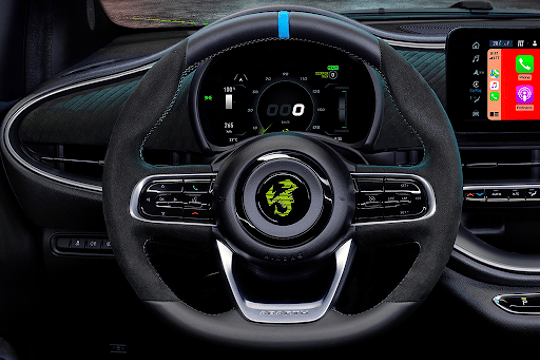 abarth 500e - sportstuur