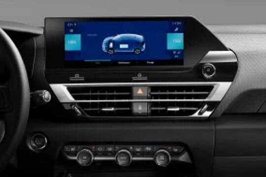 citroen_e_c4 - duidelijk beeldscherm