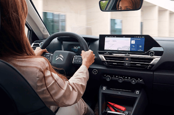 citroen ec4x - eenvoudige interactie